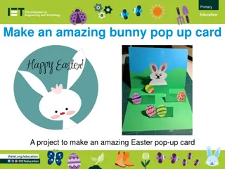 DIY Amazing Bunny Pop-Up Card for Easter