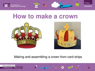 Create Your Own Crown: Fit for a King!