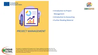 Introduction to Project Management and Accounting Funded by the European Union