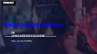 Discover the Best Hairdressing Salon in Jangareddygudem