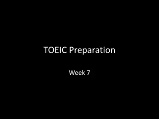 TOEIC Reading Comprehension Strategies and Tips