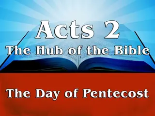 The Significance of Pentecost in Jewish and Christian Traditions