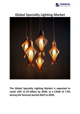 Global Specialty Lighting Market