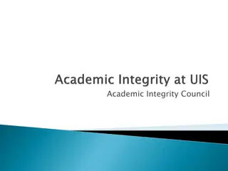 Academic Integrity Policy at UIS - Guidelines and Procedures