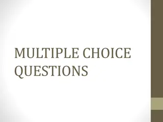 Dental Multiple Choice Questions on Restorations