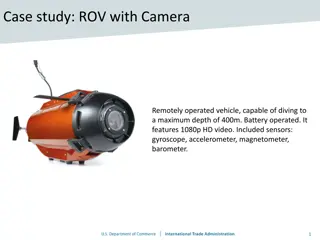 Overview of ROV with Camera and Product Classification