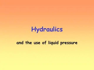 Hydraulics and Liquid Pressure