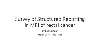 Insights into Structured Reporting Practices in Colorectal Cancer Imaging