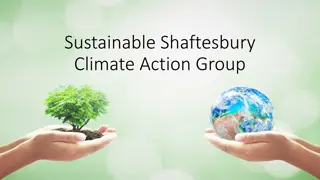 Sustainable Shaftesbury Climate Action Meeting Agenda and Nature Action Plan Review