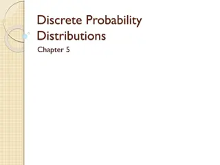 Discrete Probability Distributions