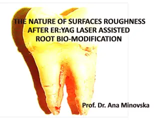 Root Surface Modifications in Periodontal Therapy