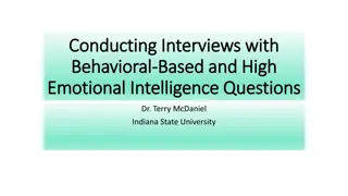 Enhancing Emotional Intelligence Through Behavioral Interview Questions