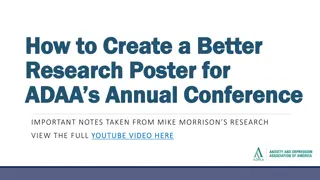 Improving Research Posters for Better Conference Engagement