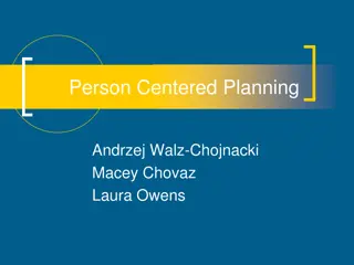 Person-Centered Planning for Future Success