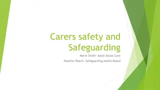 Understanding Caregiver Safety and Safeguarding in Adult Social Care