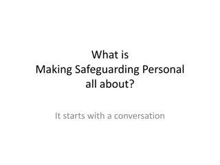 Making Safeguarding Personal (MSP) Approach