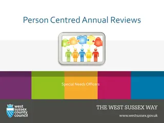 Promoting Person-Centred Approaches in Annual Reviews for Special Needs Officers