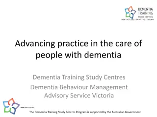 Person-Centred Care in Dementia Management