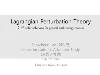 Lagrangian Perturbation Theory: Applications in Cosmology