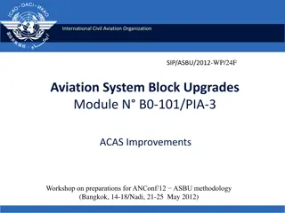 ACAS Improvements for Enhanced Airborne Safety