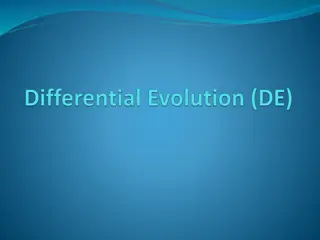 Differential Evolution: An Overview of the DE Algorithm