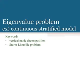 Governing Equations and Model Reduction in Continuous Stratified Models