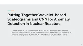 Wavelet-based Scaleograms and CNN for Anomaly Detection in Nuclear Reactors