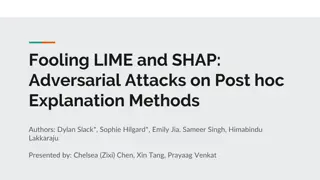 Adversarial Attacks on Post-hoc Explanation Methods in Machine Learning