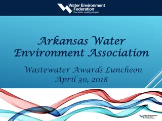 Recognition and Excellence in Water Environment Awards Luncheons