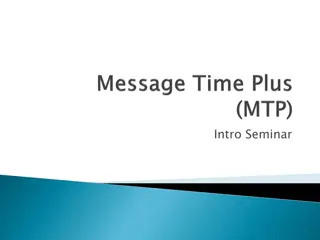 Effective Instructional Practice: Message Time Plus in Action