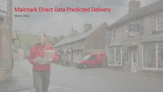 Mailmark Direct Data Predicted Delivery Update March 2022