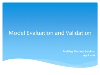 Model Fit and Evaluation Profiling Methods