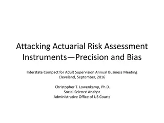 Challenges in Actuarial Risk Assessment Precision and Bias