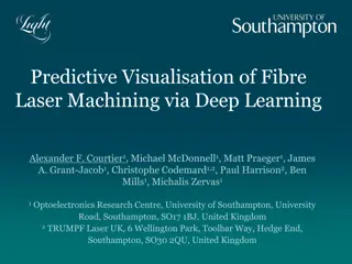 Predictive Visualisation of Fibre Laser Machining via Deep Learning