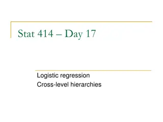 Logistic Regression in Multi-level Hierarchies