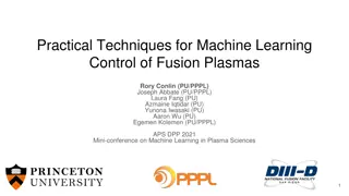 Practical Machine Learning Techniques for Fusion Plasma Control