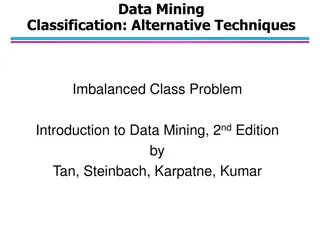 Handling Imbalanced Class Problems in Data Mining