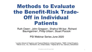 Methods to Evaluate Benefit-Risk Trade-Off in Individual Patients