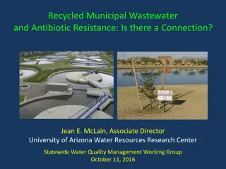 Antibiotic Resistance in Recycled Wastewater