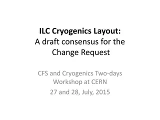 Proposed New Baseline Cryogenics Layout Consensus at CERN Workshop