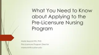 Essential Guide to Applying for the Pre-Licensure Nursing Program