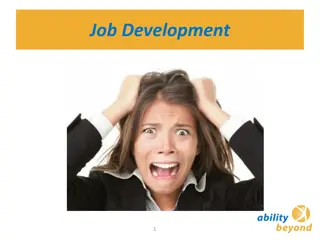 Strategies for Job Development Success