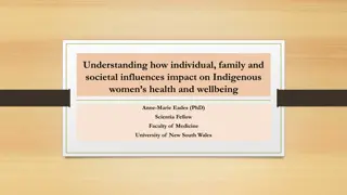 Impact of Individual, Family, and Societal Influences on Indigenous Women's Health