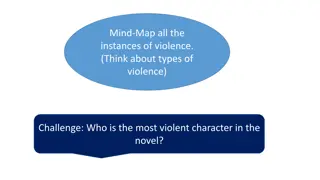 Exploring Violence in the Novel: Characters, Themes, and Society