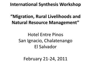 International Workshop on Migration and Rural Livelihoods in Cambodia