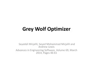 Grey Wolf Optimizer: A Nature-Inspired Optimization Algorithm