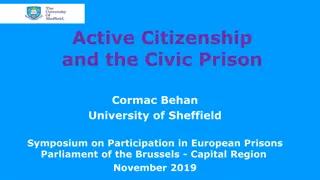 Reimagining Citizenship in Prison: Active Civic Engagement and Rights