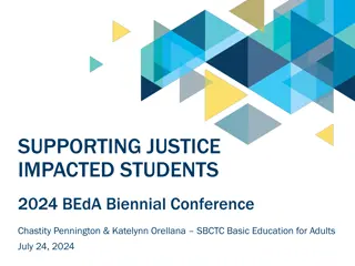 Empowering Justice-Impacted Students in Education Programs