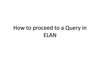 Step-by-Step Guide to Querying in ELAN