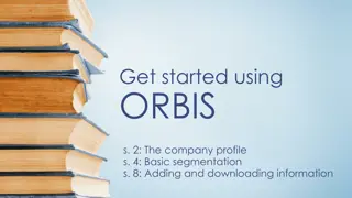 Utilizing ORBIS for Company Information Research